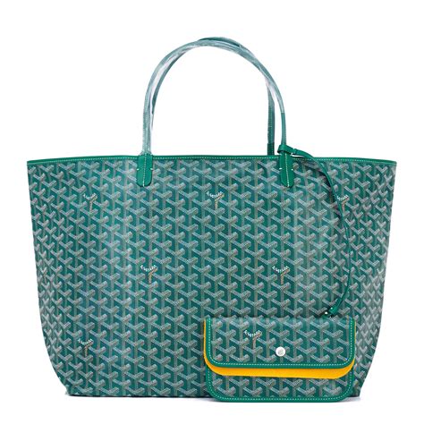 goyard tote as diaper bag|goyard green bag.